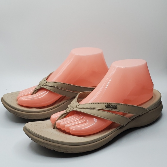 CROCS Shoes Crocs Between The Toe Sandals Poshmark